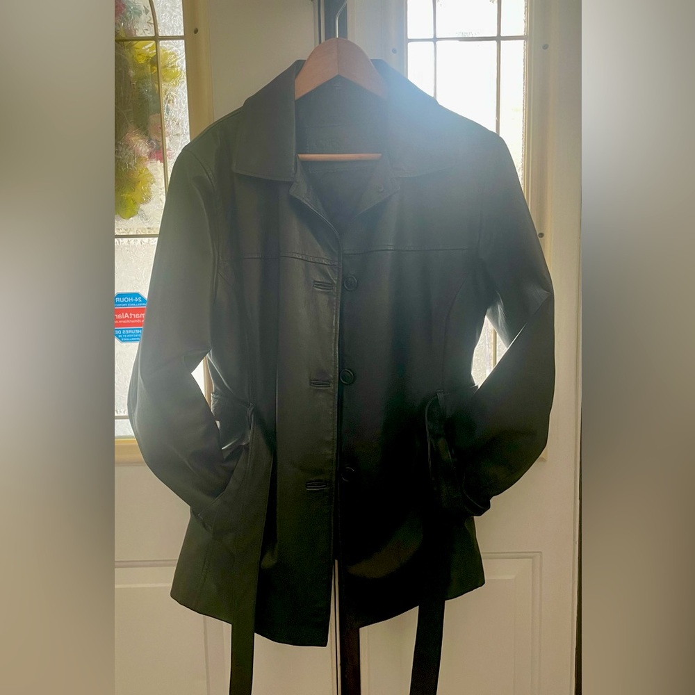 Leather jacket